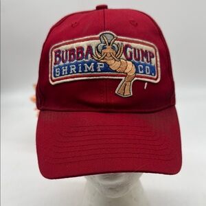 Bubba Gump Shrimp Co. Red Cap Adjustable HT8318